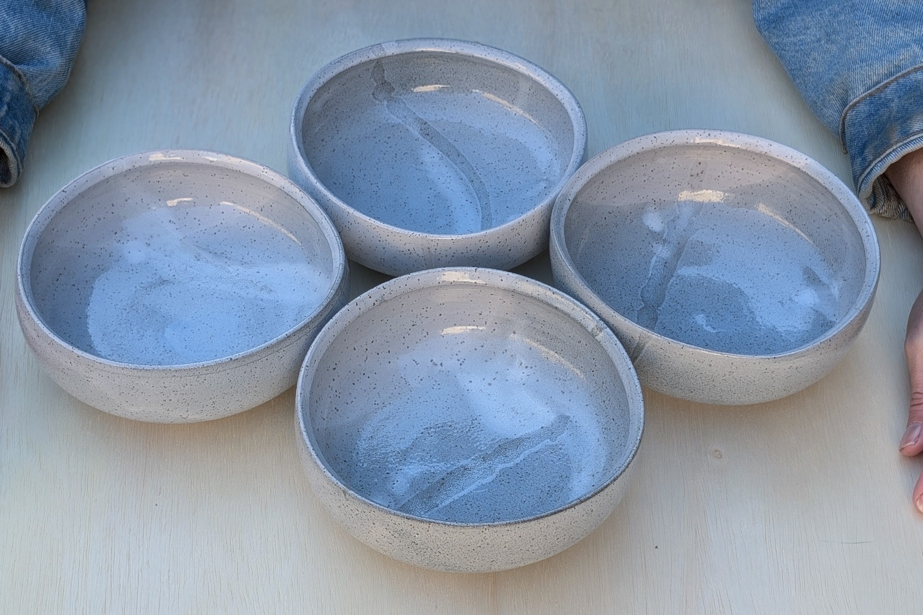 Set of four bowls